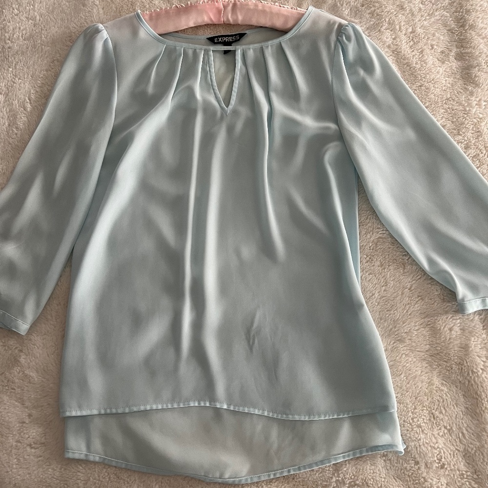 Express women’s sheer top size XS